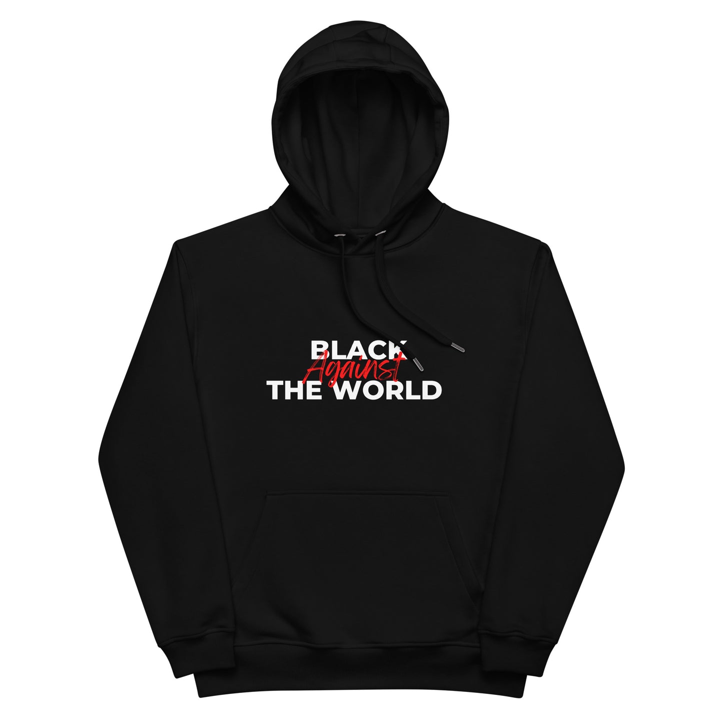 BATW Design 2 Premium Eco hoodie BLACK Unisex