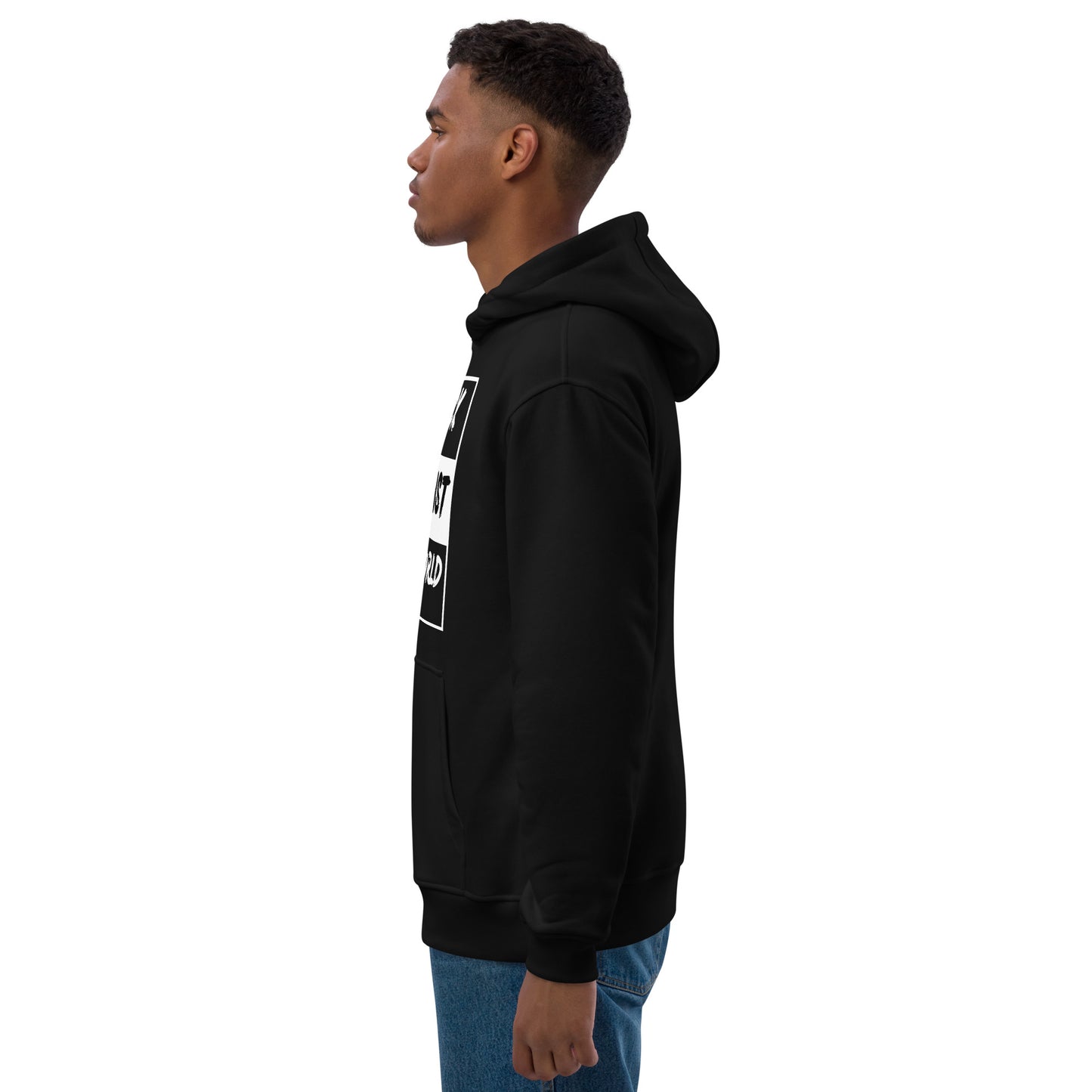 BATW Design 4 Premium Eco hoodie BLACK Unisex