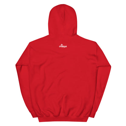 RRR Atlanta Unisex Hoodie BLACK/RED