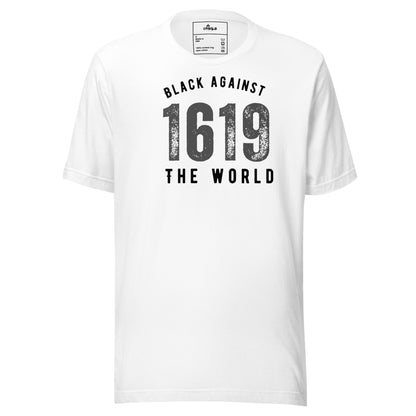 BATW Design 3 Premium cotton T-shirt WHITE Unisex