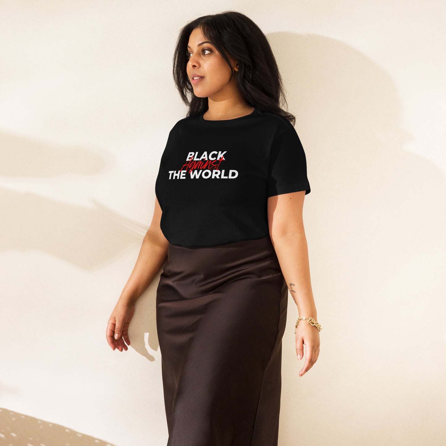 BATW Design 2 High-waisted T shirt BLACK Women