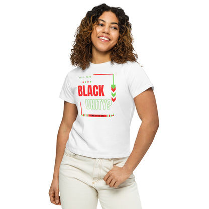 BATW Design 1 High-waisted T shirt WHITE/BLACK Women